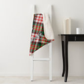 クランカーネギークレストオーバードレスタータンチェック シェルパブランケット (インサイチュ)