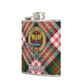 クランカーネギークレストオーバードレスタータンチェック フラスク (左)