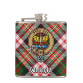 クランカーネギークレストオーバードレスタータンチェック フラスク (正面)