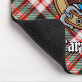 クランカーネギークレストオーバードレスタータンチェック マウスパッド (コーナー)