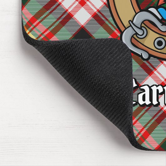 クランカーネギークレストオーバードレスタータンチェック マウスパッド (コーナー)