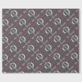 クランカーネギークレストタータンチェック ラッピングペーパー (フラット)