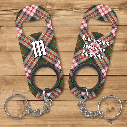 クランカーネギードレスタータンチェック キーホルダー栓抜き