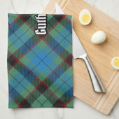 クランガスリータータンチェック キッチンタオル (四つ折り)