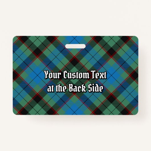 クランガスリータータンチェック バッジ (裏面)