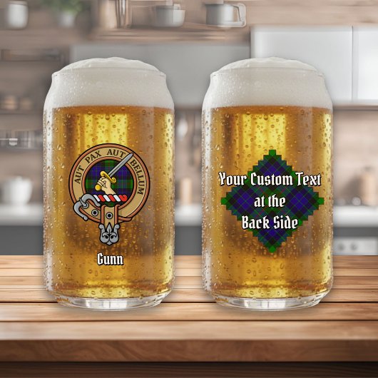 クランガンクレストオーバータータンチェック ガラス缶