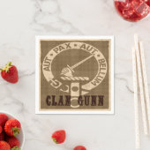 クランガンセピア スタンダードカクテルナプキン (インサイチュ)