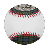 クランキャンベルクレスト&タータンチェック 野球ボール (裏面)