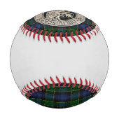 クランキャンベルクレスト&ブレッドバーンタータンチェック 野球ボール (裏面)