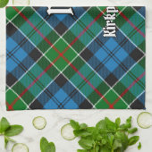 クランキルクパトリックタータンチェック キッチンタオル (折り畳み)