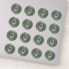 クランキンニアクレスト&タータンチェックノット シール