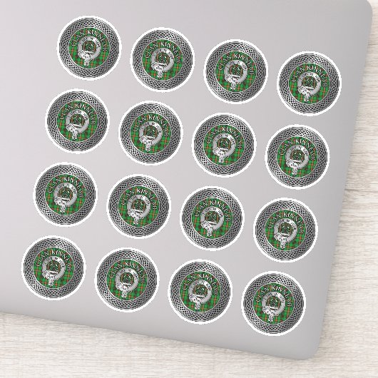 クランキンニアクレスト&タータンチェックノット シール (詳細)