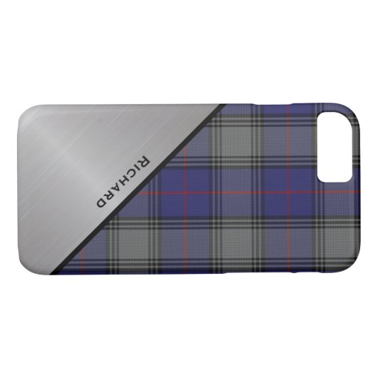 クランキンネードタータンチェックプレイドiPhone 7ケース Case-Mate iPhoneケース (裏面(横))