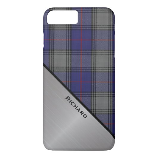 クランキンネードタータンチェックプレイドiPhone 7プラスケース Case-Mate iPhoneケース (裏面)
