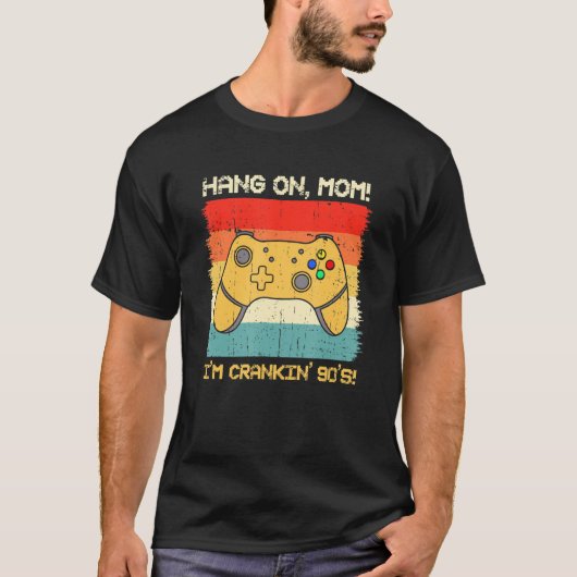 クランキン'90のハードコアゲーマー Tシャツ (正面)