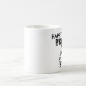 クランキーおもしろい誕生日キャットコーヒーマグ コーヒーマグカップ (中央)