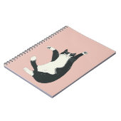 クランキーキャットダンスプリント | キャッおもしろいト予測できな・アート ノートブック (左側)