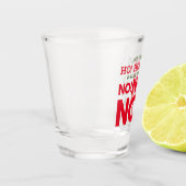 クランキークリスマスショット – いいえ!ダメだ!ダメだ! ショットグラス (左)