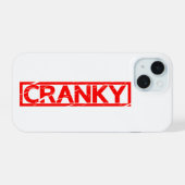 クランキースタンプ iPhone 15ケース (裏面横)