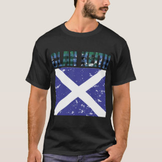 クランキースタータンチェックスコットランドファミリー名スコットランドPr Tシャツ
