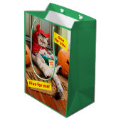 クランキー·デビル·キャット ミディアムペーパーバッグ (裏面アングル)