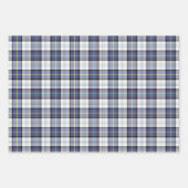 クランギリードレスタータンチェックバリエーション ラッピングペーパーシート (正面2)