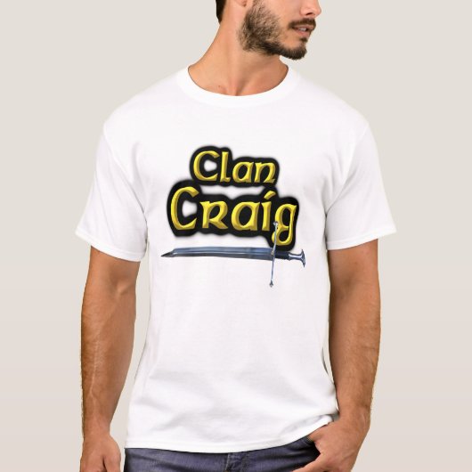 クランクレイグインスパイアスコティッシュ Tシャツ (正面)
