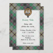 クランクレイグクレスト招待状 招待状 (正面/裏面)