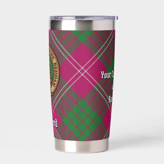 クランクロフォードクレストオーバータータンチェック 保温保冷タンブラー (左面)