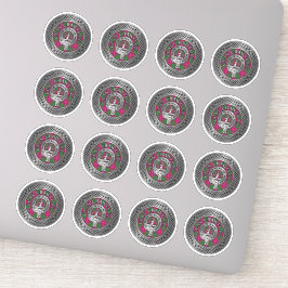 クランクロフォードクレスト&タータンチェックノット シール