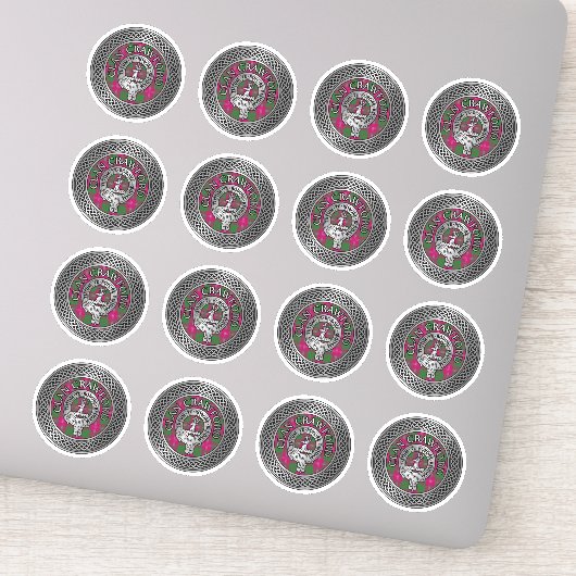 クランクロフォードクレスト&タータンチェックノット シール (詳細)