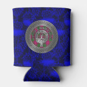 クランクロフォードクレスト&タータンチェックノット 缶クーラー (裏面)