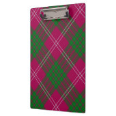クランクロフォードタータンチェッククリップボード クリップボード (左)