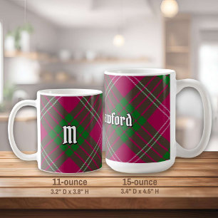 クランクロフォードタータンチェックコーヒーマグ コーヒーマグカップ