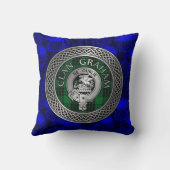 クラングラハムクレスト&タータンチェックノット クッション (裏面)