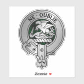 クラングラハムクレスト&タータンチェック シール (シート)