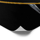 クラングラハムタータンチェックスコティッシュシールド&ソード ポスター (角)