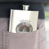 クラングラントクレスト&タータンチェック フラスク (インサイチュ)