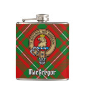 クラングレゴールクレストオーバータータンチェック フラスク (正面)