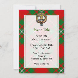 クラングレゴールクレストオーバータータンチェック 招待状