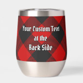 クラングレゴールクレストオーバーロブロイタータンチェック (背面)