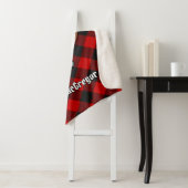 クラングレゴールクレストオーバーロブロイタータンチェック シェルパブランケット (インサイチュ)