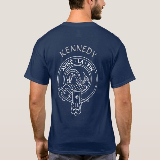 クランケネディクレストTシャツ Tシャツ (裏面)