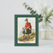 クランケネディスコティッシュドリームズポストカード ポストカード (スタンド正面)