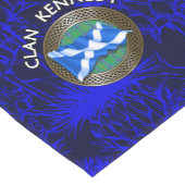 クランケネディタータンチェックノット&フラグ ショートテーブルランナー (コーナー)