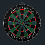 クランケネディタータンチェック ダーツボード<br><div class="desc">クラン伝統的ケネディモダンタータンチェック。シームレスなパターン。外輪カスタムの2つの文字領域。</div>