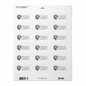 クランコクランクレスト住所 シール (フルシート)