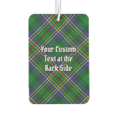 クランコックバーンクレストオーバータータンチェック カーエアーフレッシュナー (裏面)