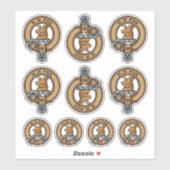 クランコルクーン紋章ステッカーセット シール (シート)
