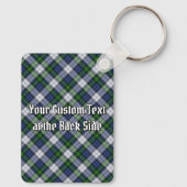クランゴードンクレストオーバードレスタータンチェックキーチェーン キーホルダー (裏面)